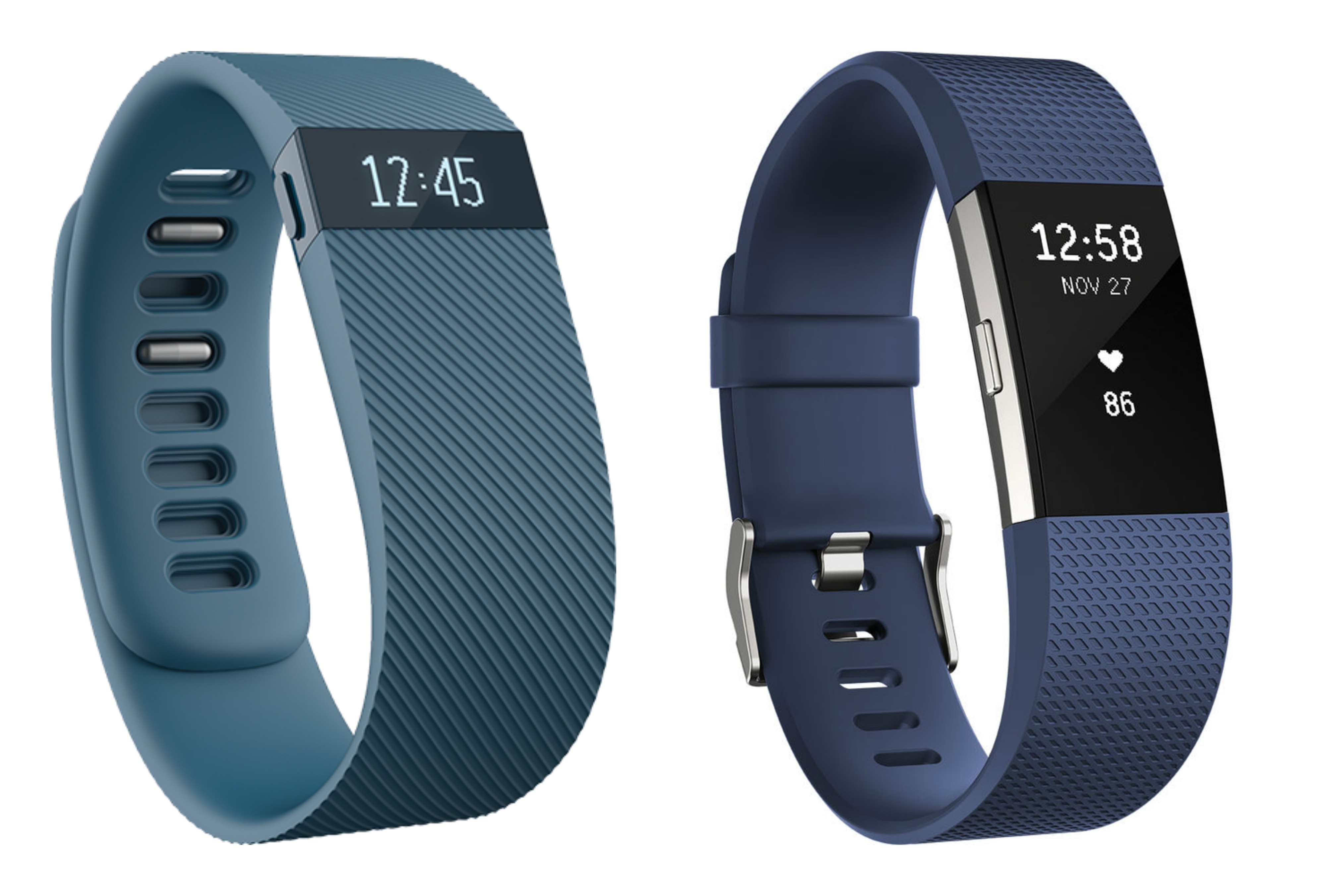 Fitbit charge vs charge 2 Comparison
